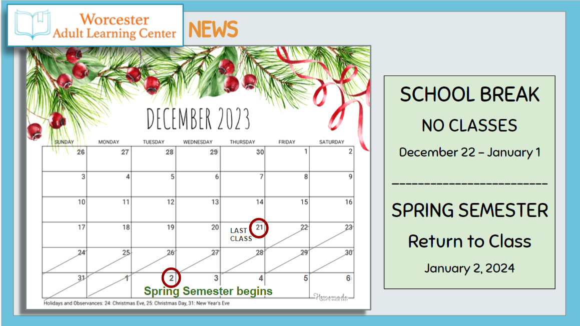 December Calendar
